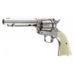 Wingun Colt SAA Revolver CO2 (6mm) - Nickle / Pearl