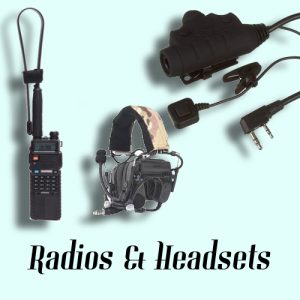 Radios and Head sets