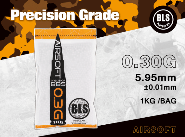 BLS 0.30G Precision Grade 1kg (White)