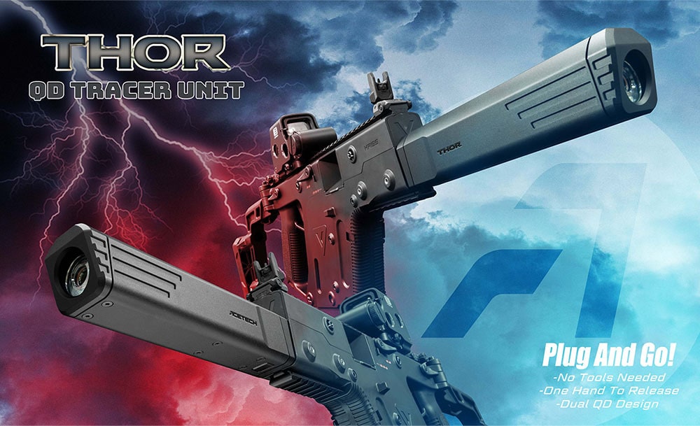 Acetech Thor Tracer set with Bifrost on the inside for the Kyrtac Kriss Vector