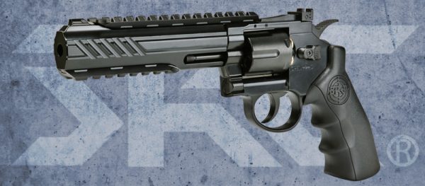 SRC Titan 6 Inch Swing out Co2 revolver - Black