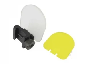 ZCI Flip up scope / sight protector with clear and yellow lens