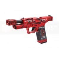 Armorer Works VX7102 G 17 Deadpool GBB Pistol with compensator