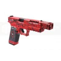 Armorer Works VX7102 G 17 Deadpool GBB Pistol with compensator