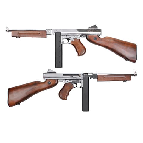 King Arms M1A1 Military - Silver Special Edition