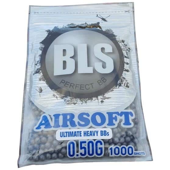 BLS 0.50g Bb's - 1000 Bag - Grey