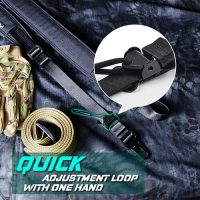Amomax Quick Adjustable Two Point Sling with HK style Clip