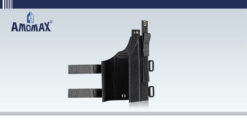 Amomax Fabric Universal Light bearing Holster - Black