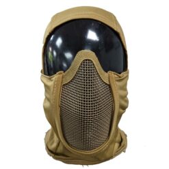 oper snood mask tan