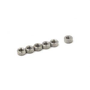 Modify stainless steel nut for smooth gearset