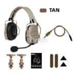 FMA FCS AMP Tactical Headphones DE