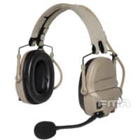 FMA FCS AMP Tactical Headphones DE