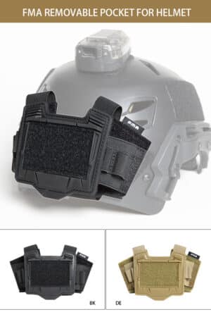 FMA Removable Helmet Pocket Counterweight Pouch black