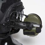 FMA Tactical Headset COMTAC II III Helmet ARC Rail black