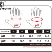 emerson war fighter gloves
