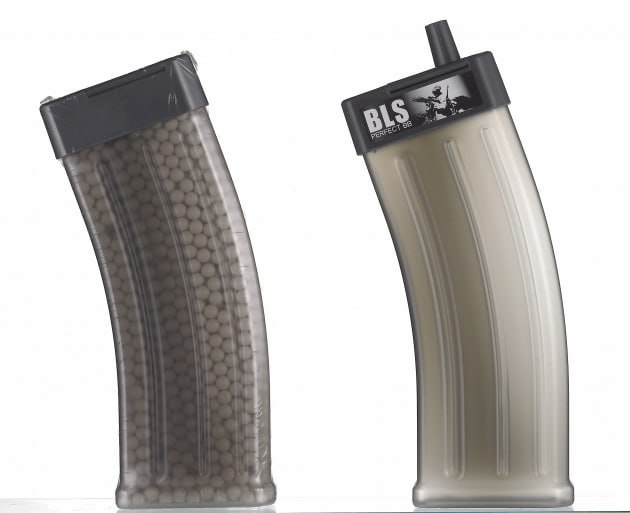 BLS magazine style BB bottle