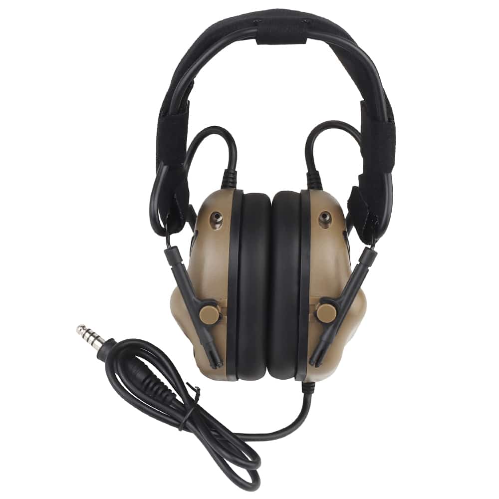 Gen 5 Noise Reduction&Sound Pickup Headset (With adapter) Coyote