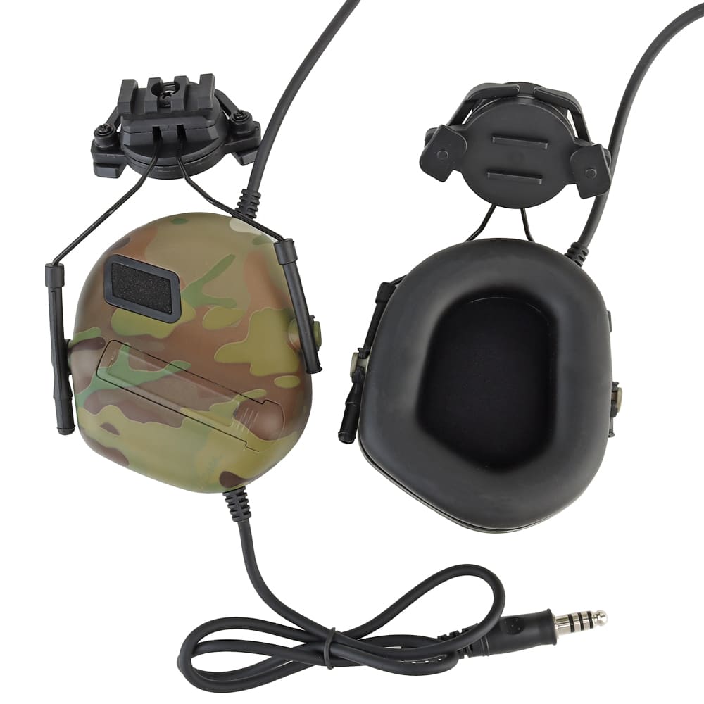 5th Generation Helmet Headset(With sound pickup & noise reduction function) Multicam