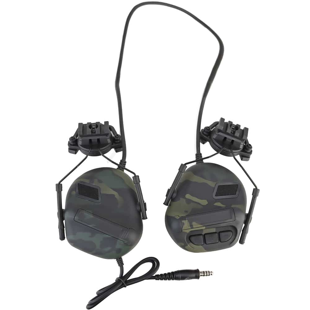 .5th Generation Helmet Headset(With sound pickup & noise reduction function) Multicam Black
