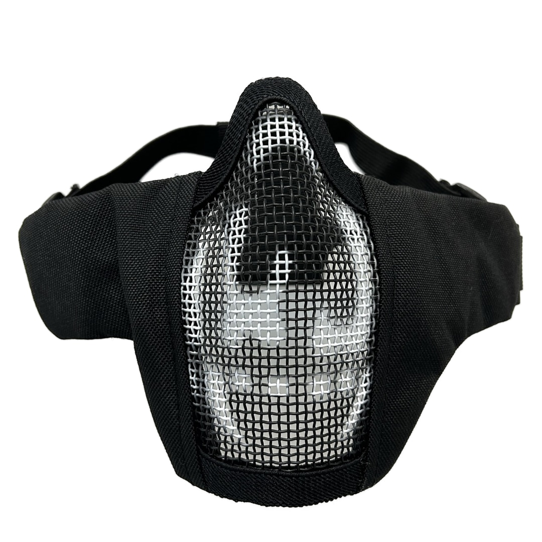 Oper8 Twin strap slimline mesh mask (Skull)