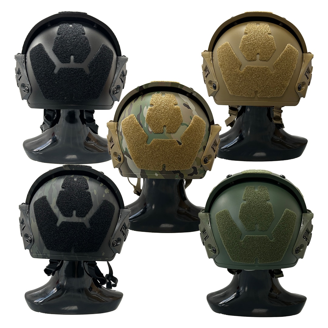 WBD Air Flow Type Fast Helmet (Various Colours) backs
