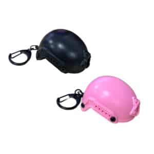 WBD FAST Helmet Shape Bottle Opener Keychain black pink