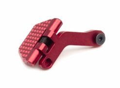 tti AAP Folding Thumb Rest Left side red
