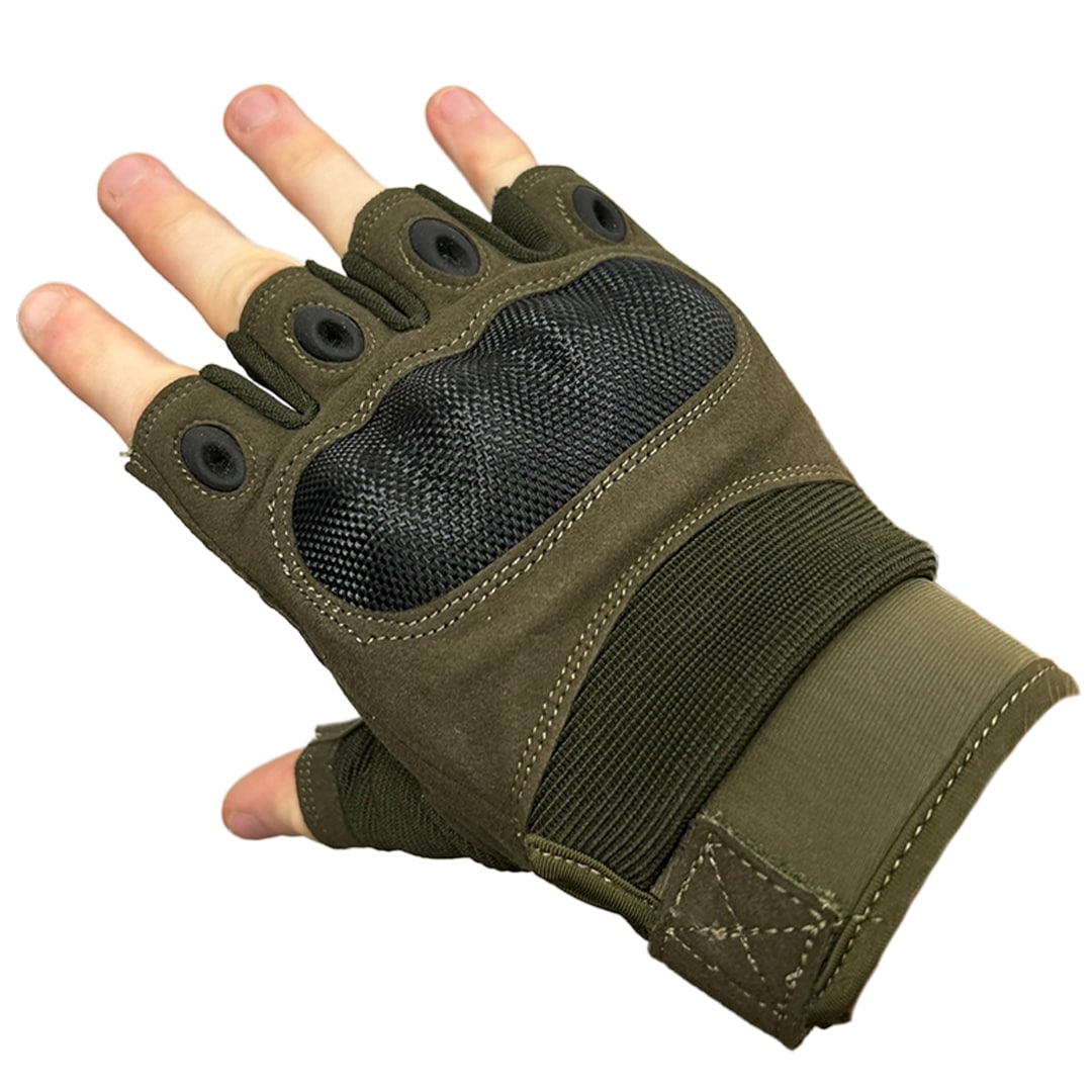 Emerson Fingerless Warfighter Gloves OG green