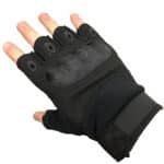 Emerson Fingerless Warfighter Gloves black front
