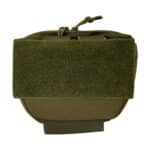 WBD Advanced Tactical Front Drop Pouch Admin Panel ranger green back