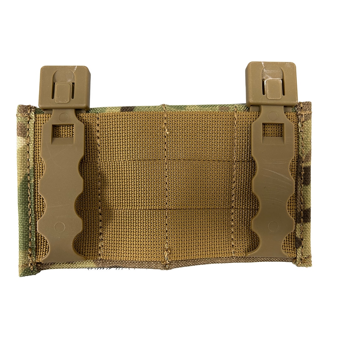 WBD Double S Tak . Magazine Pouch With Retention (Various Colours) multi cam back