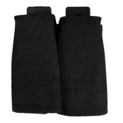 WBD S Tak Double Pistol Magazine Pouch (Various Colours) black front