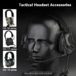 WBD Tactical Headset Velcro