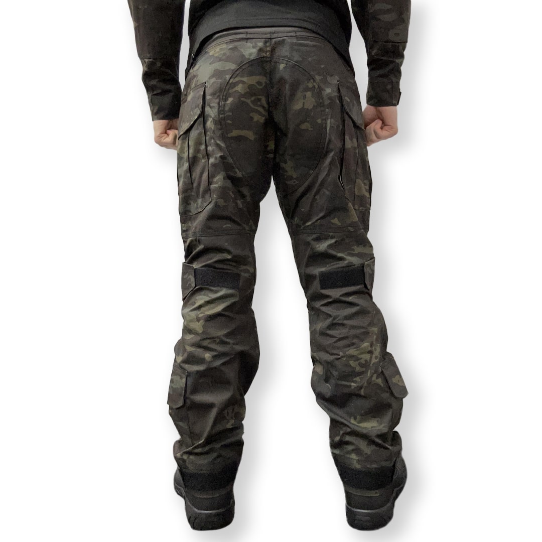 Emerson Gear G Combat Pants – Multicam Black back
