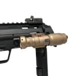Tak Tak SF MC Ris Mounted Tac Light with Button and Pressure Switch tan