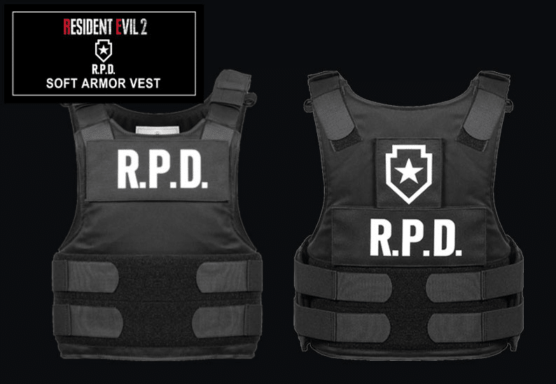 Resident Evil 2 R.P.D Official Soft Armour Vest