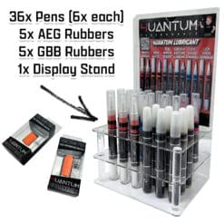 UANTUM Acrylic Shop Display and Product Bundle