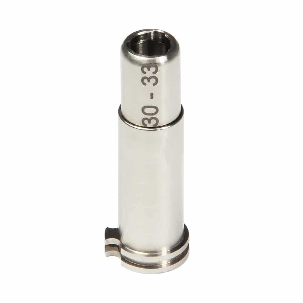 CNC Titanium Adjustable Air Seal Nozzle 30mm - 33mm (AEG)