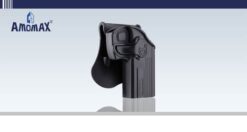 Amomax Taurus 24/7 - CZ 75D Compact Plastic Holster - BK