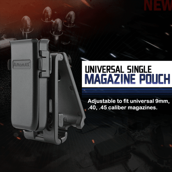 Amomax Universal Single Mag Pouch - BK