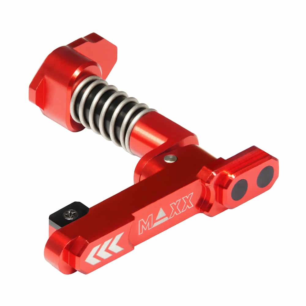 Maxx CNC Aluminium Advanced Magazine Release (Style B) - Red