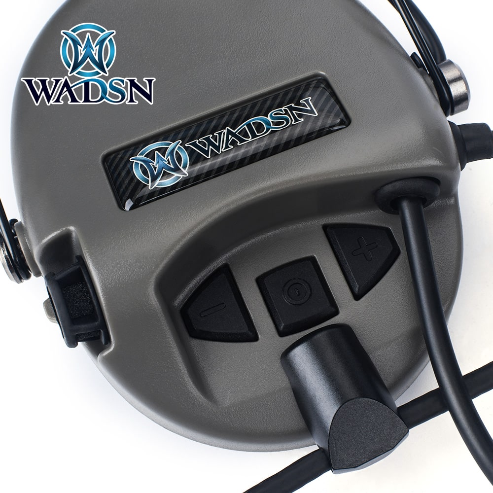 Wadsn Noise Canceling Headset With Helmet Adapter - FG