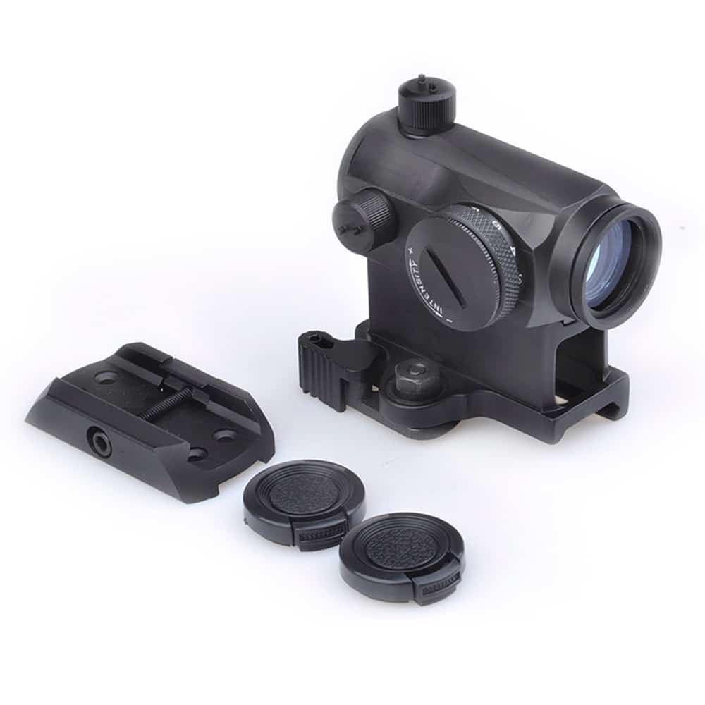 AIm-O T1 Red/Green Dot With QD Mount & Low Mount