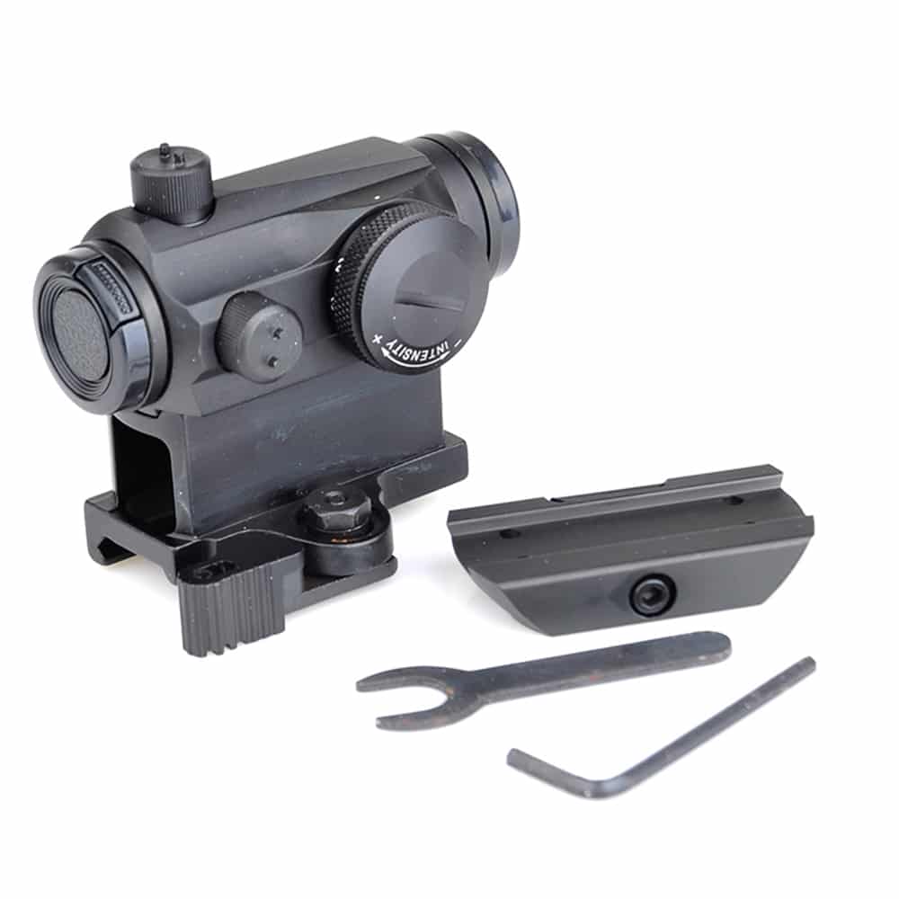 AIm-O T1 Red/Green Dot With QD Mount & Low Mount