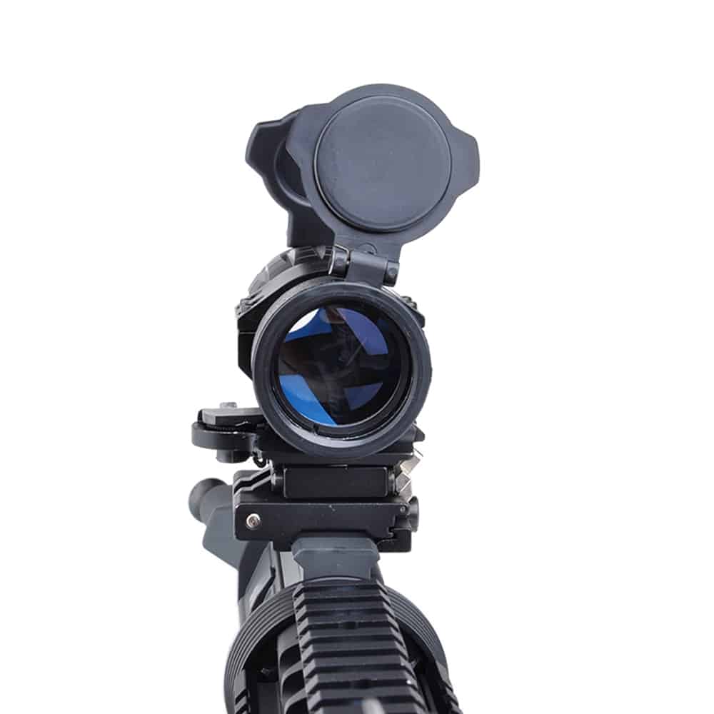 Aim-O ET Style 4X FXD Magnifier with Adjustable QD Mount