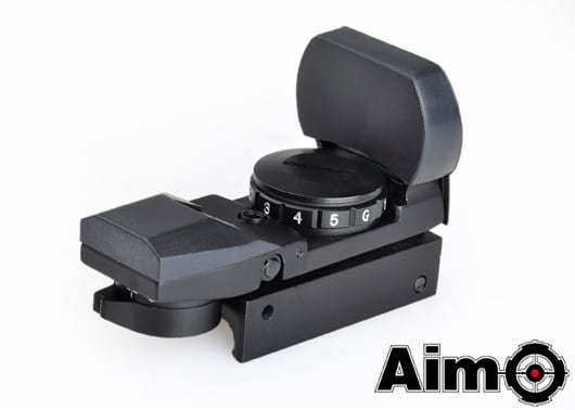 Aim-O Multi-Reticle Red/ Green Dot Reflex Sight