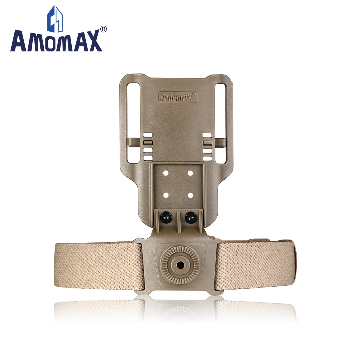 Amomax Low Ride Duty Drop Holster Attachment  - FDE