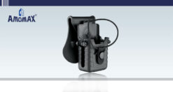 Amomax  Baofeng ,Motorola Radio Holster Holster - Black