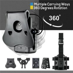 Amomax  Baofeng ,Motorola Radio Holster Holster - FDE