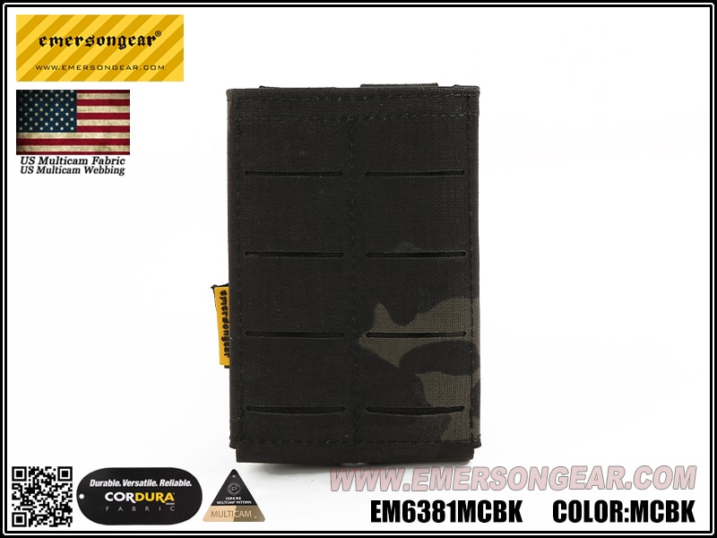 Emerson Gear LCS Rifle Magazine Pouch For：5.56/7.62mm (Multicam Black)
